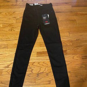 Levi's Hi-Rise Black Demin